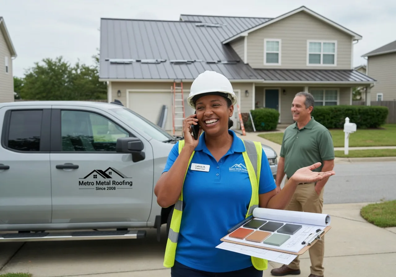 Storm Damage Metal Roof Repair in Burkettsville, OH